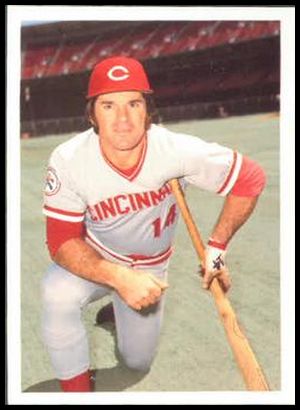 119 Pete Rose - On one knee